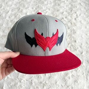 Washington Capitals Hat Cap Mens OS Gray Snapback Mitchell & Ness Eagle NHL New